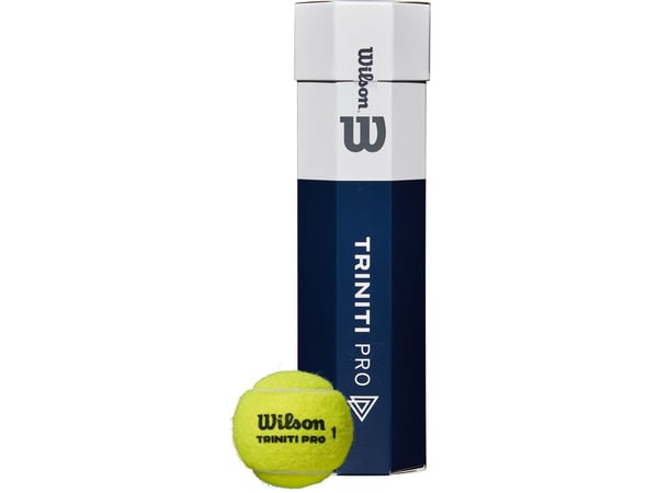 Wilson Triniti Pro tennisbollar, 4 st