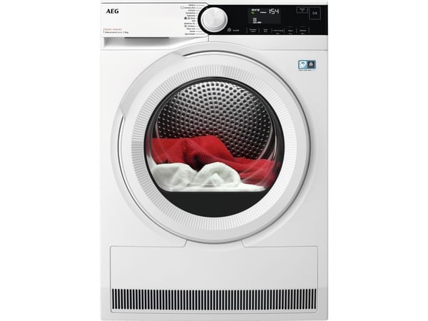 AEG 8000 TR832J84F - Tørker - bredde: 59.6 cm - dybde: 66.3 cm - høyde: 85 cm - frontileggelse