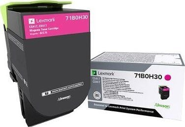Lexmark X417 - High Yield - magenta - alkuperäinen - värikasetti LCCP - Lexmark CS417dn, CS517de, CX417de, CX517de, CX417dn, CX517de - värikasetti