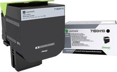 Lexmark X417 - Høy ytelse - svart - original - tonerpatron LCCP - for Lexmark CS417dn, CX417de