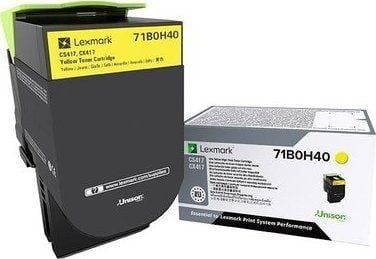 Lexmark 71B0H40, Keltainen, 1 kpl