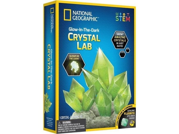 National Geographic Glow in Dark krystallvekstssett