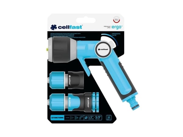 CELLFAST vanningssett pistol 1/2" flerfunksjonelt /ENERGO