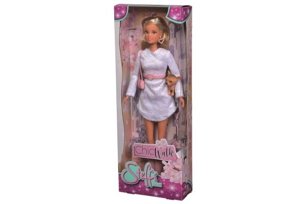 Simba Toys Chic Walk, Motedukke, Hunkjønn, 3 år, 114 g, Flerfarget