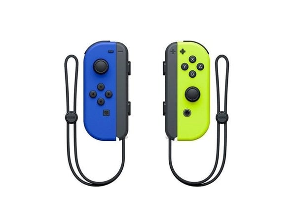 NINTENDO Joy-Con - Peliohjain - Langaton - Sininen, Neonkeltainen (2 kpl pakkaus) - Nintendo Switchille, Nintendo Switch Lite