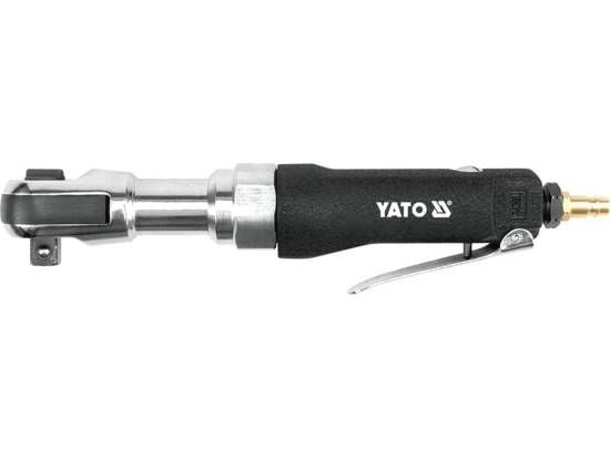 Yato YT-0980, Pneumatisk spärrnyckel, Svart, Silver, Gjuten aluminium, 1/2", 68 nm, 110 l/min