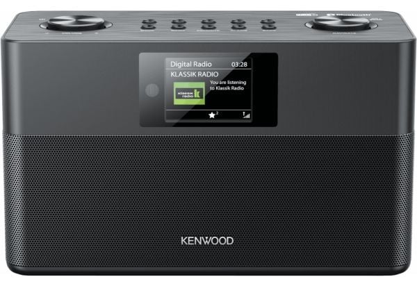 Kenwood CR-ST80DAB - Bærbar DAB-radio - 20 watt - svart