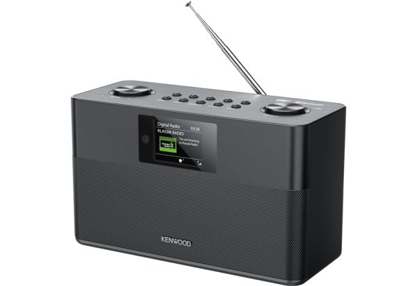 Kenwood CR-ST80DAB - Bærbar DAB-radio - 20 watt - svart