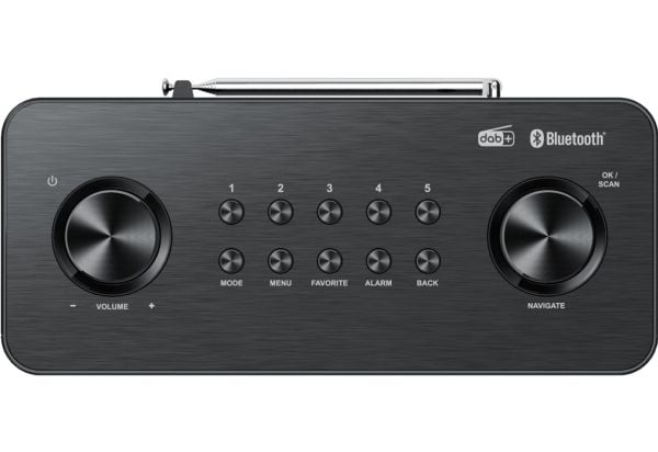 Kenwood CR-ST80DAB - Bærbar DAB-radio - 20 watt - svart