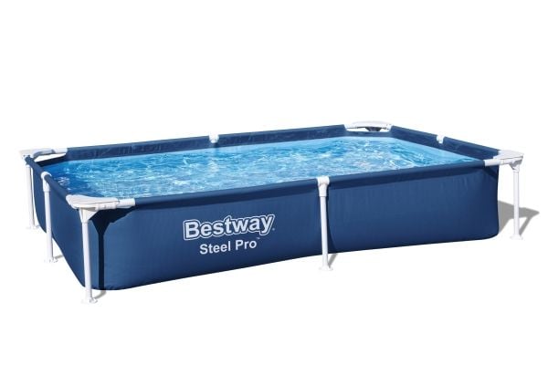 Bestway Steel Pro 56401, 1200 l, Innrammet basseng, Blå, 10,3 kg