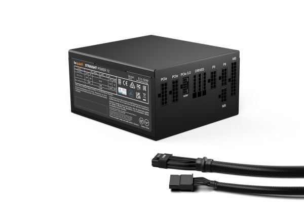be quiet! Straight Power 12 - Strømforsyning (intern) - ATX12V 3.0/ EPS12V 2.92 - 80 PLUS Platinum - AC 100-240 V - 750 watt - aktiv PFC - Europa -...