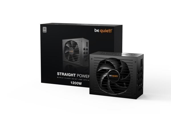 be quiet! Straight Power 12 - Strømforsyning (intern) - ATX12V 3.0/ EPS12V 2.92 - 80 PLUS Platinum - AC 110-240 V - 1200 watt - aktiv PFC - Europa ...