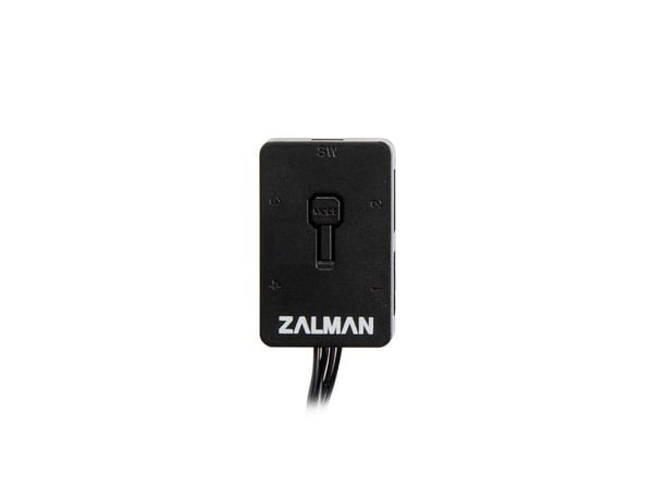 Zalman ZM-4PALC, Osoitteellinen RGB-ohjain, ABS, Musta, SATA, Naaras, Naaras