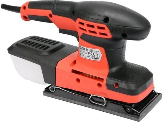 Yato YT-82230, Excenterslip, Svart, Orange, 93 dB, 82 dB, 5,4 m/s ², AC