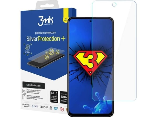 3MK 3MK 3MK Silver Protect+ Xiaomi Redmi Note 11S 4G märkäasennus antimikrobinen kalvo