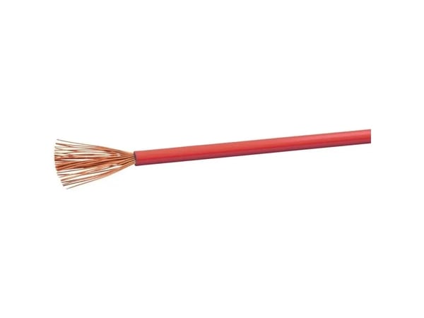 VOKA Kabelwerk H05VK075RT Slangekabel H05V-K 1 x 0,75 mm² Rød 100 m