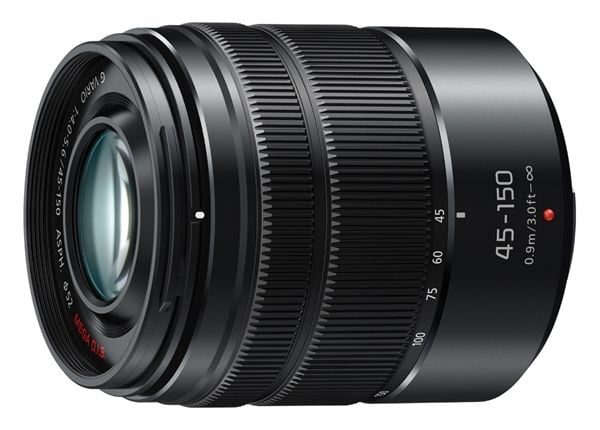 Panasonic Lumix H-FS45150 - Telefotozoomobjektiv - 45 mm - 150 mm - f/4.0-5.6 G VARIO ASPH - Micro Four Thirds - for Lumix G AG-GH4UP, DC-GX880, DM...