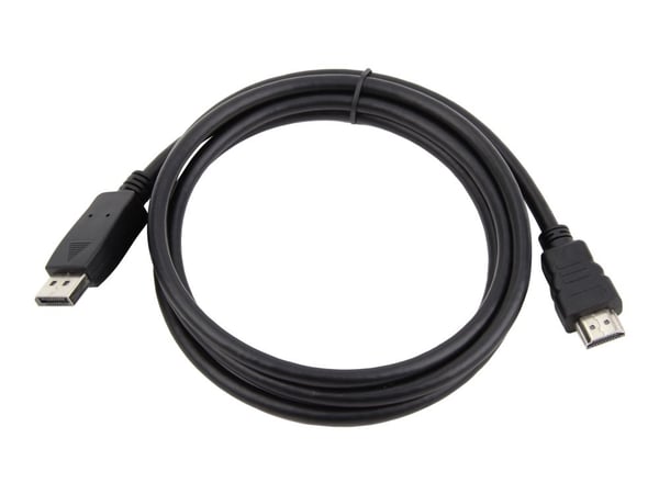 Cablexpert CC-DP-HDMI-3M - Adapterkabel - DisplayPort hann til HDMI hann - 3 m - skjermet