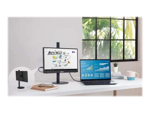 ASUS ZenScreen MB16AHG - LED-skjerm - 15.6" (16" synlig) - portabel - 1920 x 1080 Full HD (1080p) @ 144 Hz - IPS - 300 cd/m² - 3 ms - Mini HDMI, 2x...