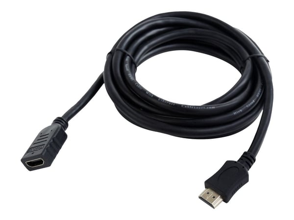 Gembird 4.5m HDMI, 4,5 m, HDMI-tyyppi A (vakio), HDMI-tyyppi A (vakio), 4096 x 2160 pikseliä, 3D, Musta