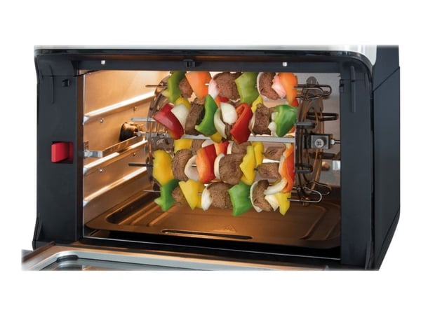 ProfiCook PC-FR 1200 H - Varmluftsfritös - 11 liter - 1500 W - rostfritt stål/svart