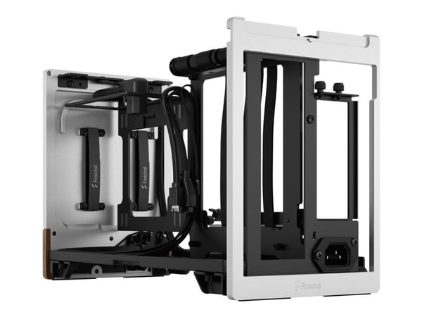 Fractal Design Terra - SFF - mini-ITX (SFX / SFX-L) - sølv - USB