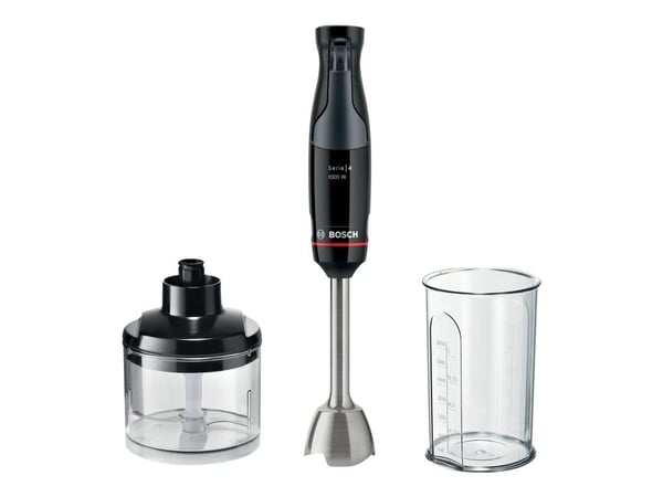 Bosch Serie | 4 ErgoMaster MSM4B620 - Håndmikser - 1 kW - pianosvart
