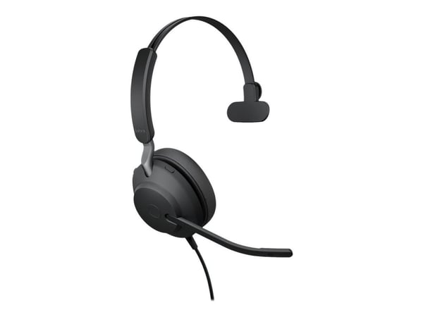 JABRA Evolve2 40 SE USB-C UC Mono Evolve2 40 USB-C Mono-hodesett UC Myk veske