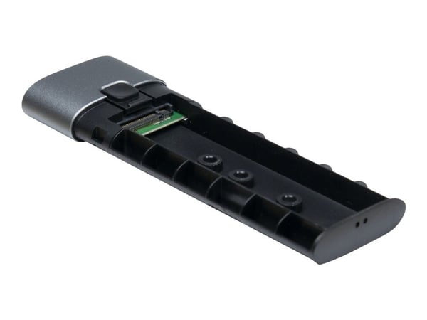 Inter-Tech GD-MS013, HDD-kotelo, M.2, PCI Express, 10 Gbit/s, USB-liitettävyys, Sininen
