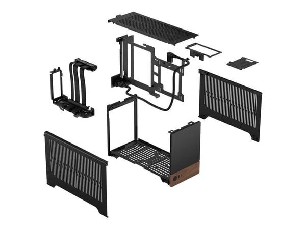 Fractal Design Terra - SFF - mini-ITX (SFX / SFX-L) - grafitt - USB