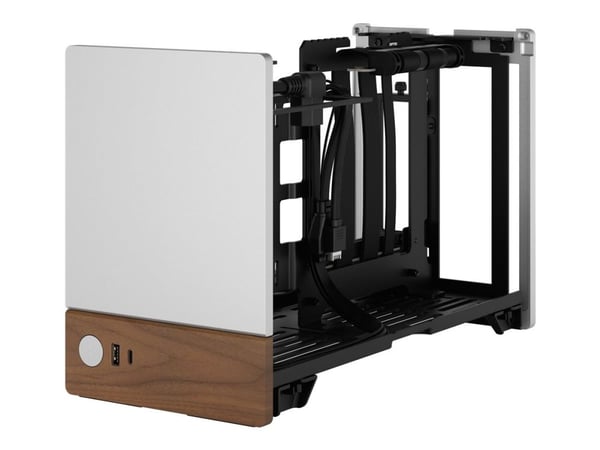 Fractal Design Terra - SFF - mini-ITX (SFX / SFX-L) - sølv - USB