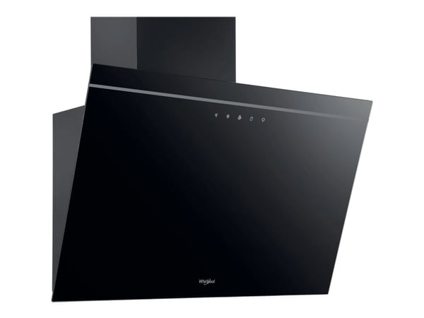 Whirlpool AKR 62F LT K - Panser - skorsteinvinklet - bredde: 59.8 cm - dybde: 32.6 cm - ekstraksjon og resirkulasjon (-) - svart
