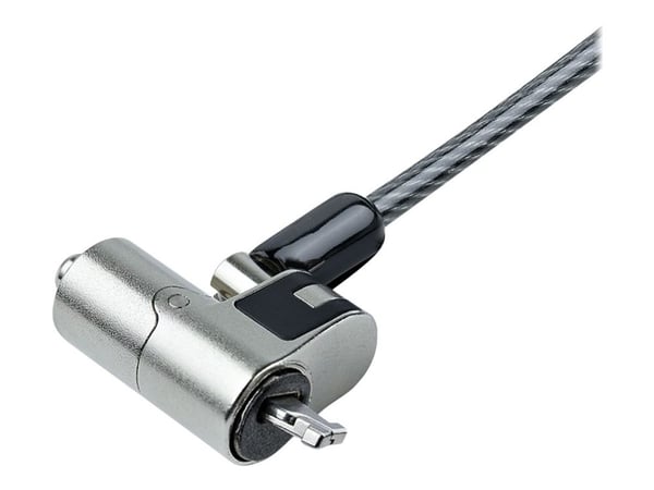 Startech Nano Laptop Cable Lock, 6ft (2m), Anti-Theft Keyed Lock, Security Cable Locks Nano Slot Computers, For HP EliteBook/Lenovo ThinkPad X1/2-1...