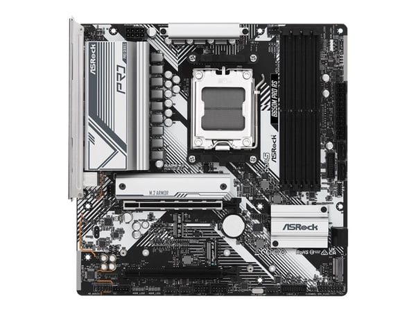 ASRock B650M PRO RS - Hovedkort - micro ATX - Socket AM5 - AMD B650 Chipset - USB-C 3.2 Gen2, USB-C 3.2 Gen 1, USB 3.2 Gen 2, USB 3.2 Gen 1 - 2.5 G...