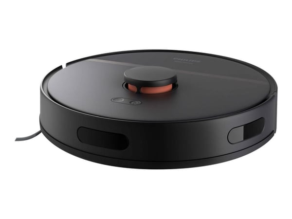 Philips 3000 series HomeRun Aqua XU3000/01 Pölynimurointi- ja lattianpesurobotti, pussiton, musta, metallinen, pyöreä, Dark/Beluga Metallic, 0,35 L...
