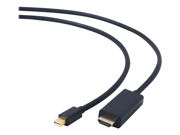 Cablexpert CC-mDP-HDMI-6 - Adapterkabel - Mini DisplayPort hann til HDMI hann - 1.8 m - 4K-støtte