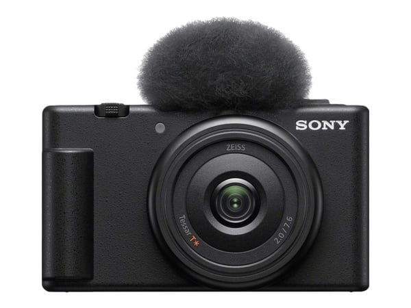 Sony ZV-1F, 20,1 MP, 5472 x 3648 pikseliä, Exmor RS CMOS, 4K Ultra HD, Kosketusnäyttö, Musta