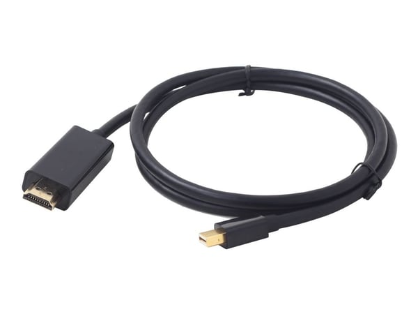 Cablexpert CC-mDP-HDMI-6 - Adapterkabel - Mini DisplayPort hann til HDMI hann - 1.8 m - 4K-støtte