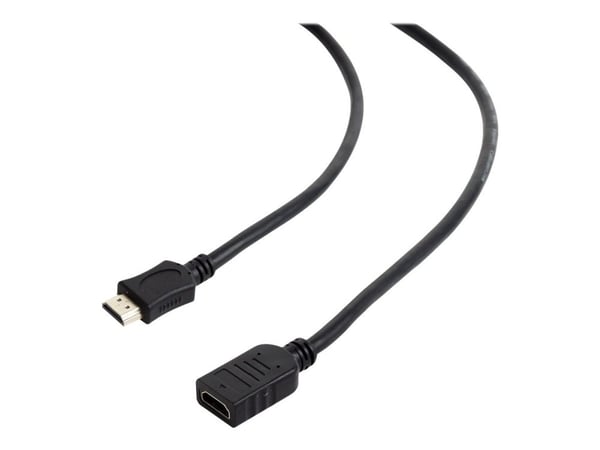 Gembird CC-HDMI4X - HDMI-forlengelseskabel med Ethernet - HDMI hann til HDMI hunn - 50 cm Gembird CC-HDMI4X - HDMI-forlengelseskabel med Ethernet - HDMI hann til HDMI hunn - 50 cm