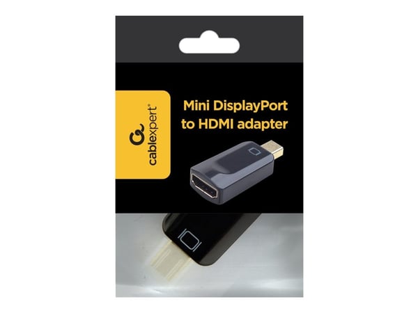 Gembird A-MDPM-HDMIF-01, Mini Display Port, HDMI, Musta