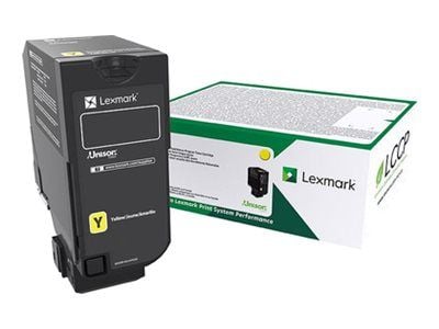 Lexmark 74C20Y0, 3000 sivua, Keltainen, 1 kpl