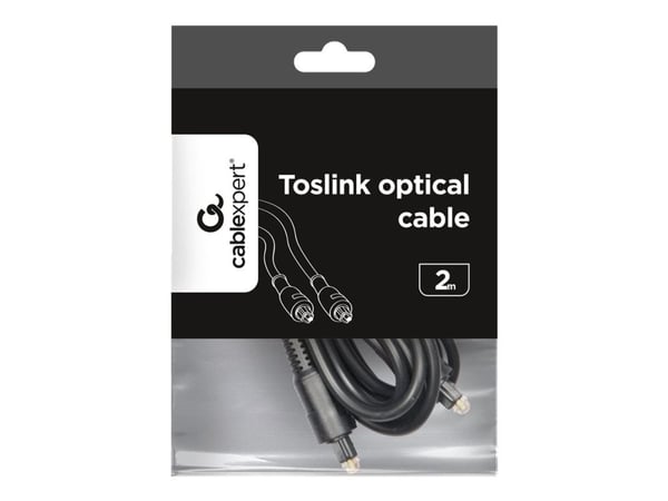 Gembird - Digitaalinen lydkabel (optisk) - TOSLINK han til TOSLINK han - 2 m - fiberoptik - lajittelu