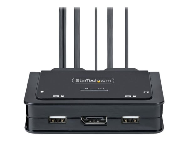 StarTech.com C2-D46-UAC-CBL-KVM, 5120 x 1440 pikseliä, Musta