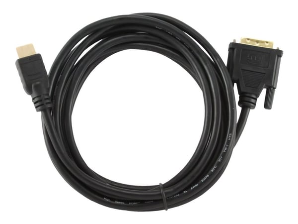 Gembird CC-HDMI-DVI-10 - Sovitinkaapeli - DVI-uros HDMI-uros - 3 m