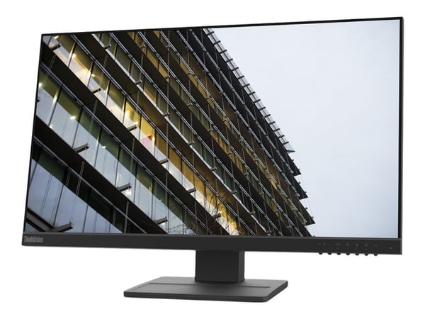 Lenovo ThinkVision E24-28 - LED-skärm - 24" (23.8" visbar) - 1920 x 1080 Full HD (1080p) @ 60 Hz - IPS - 250 cd/m² - 1000:1 - 4 ms - HDMI, VGA, Dis...