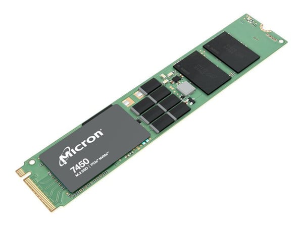 Micron 7450 PRO M.2 3840 GB PCI Express 4.0 3D TLC NAND NVMe