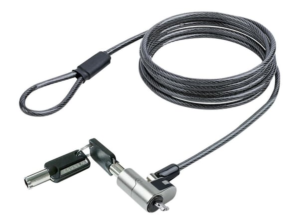 Startech Nano Laptop Cable Lock, 6ft (2m), Anti-Theft Keyed Lock, Security Cable Locks Nano Slot Computers, For HP EliteBook/Lenovo ThinkPad X1/2-1...