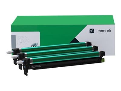 Lexmark 73D0Q00, Valojohdepakkaus, Musta, Vihreä, 3 kpl