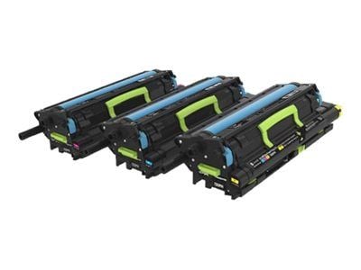 Lexmark - Gul, cyan, magenta - original - fremkallingsenhet/bildeledersett LCCP, LRP - for Lexmark CS820, CS827, CX820, CX825, CX827, CX860, XC6152...
