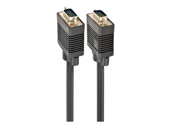 Cablexpert Premium CC-PPVGA-30M-B - VGA-kaapeli - HD-15 (VGA) (han) til HD-15 (VGA) (han) - 30 m - formet, tommelskruer - lajittelu